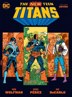 cover image of The New Teen Titans (1980), Volume 7